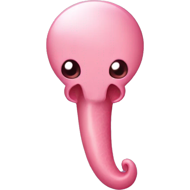 Pink uterus emoji