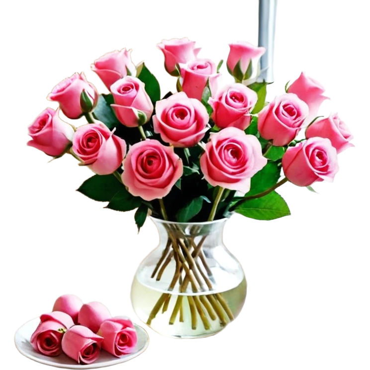 Розовая бабочка с сердечками emoji