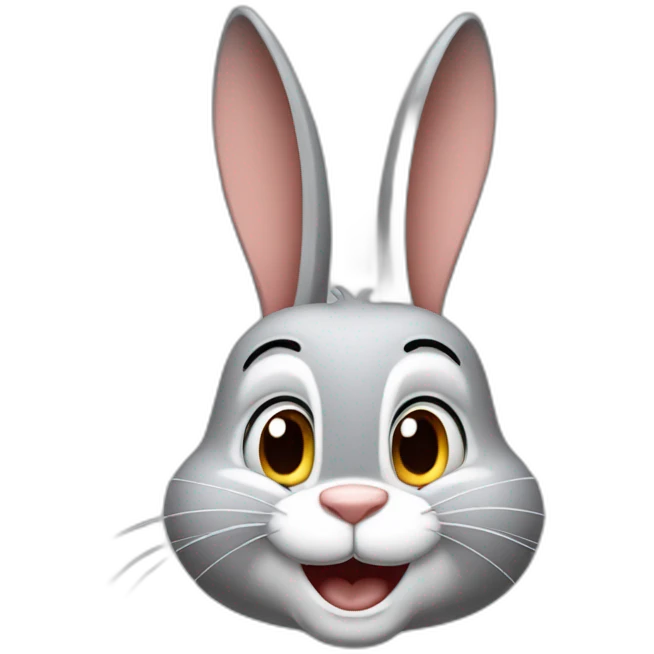 Bugs bunny emoji