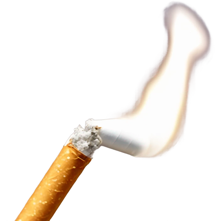 lighted cigarette horizon emoji