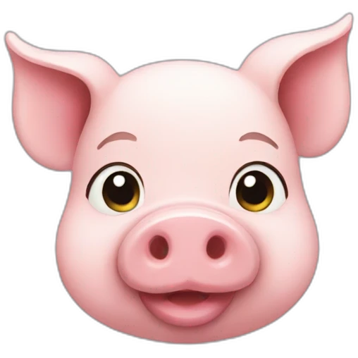cute pig emoji