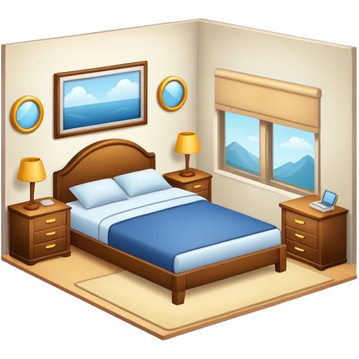 bed room emoji