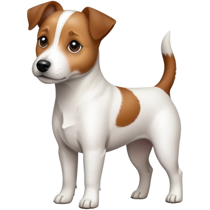 Jack Russell Terrier dog emoji