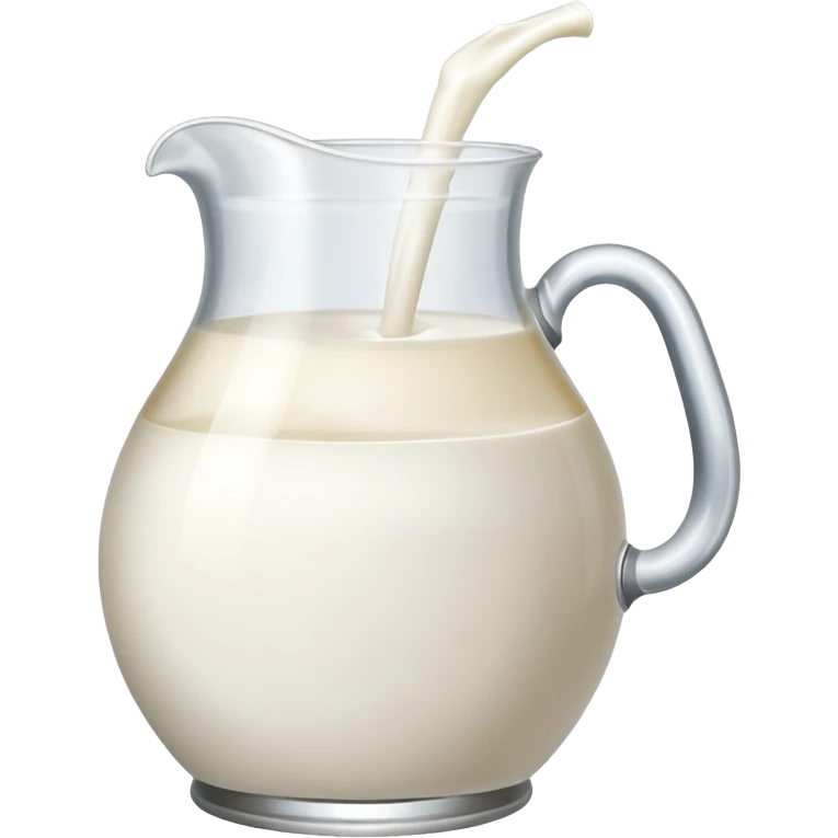spilled glass jug of milk emoji
