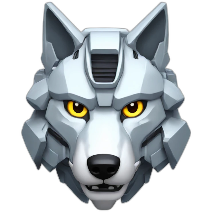 gundam wolf head emoji
