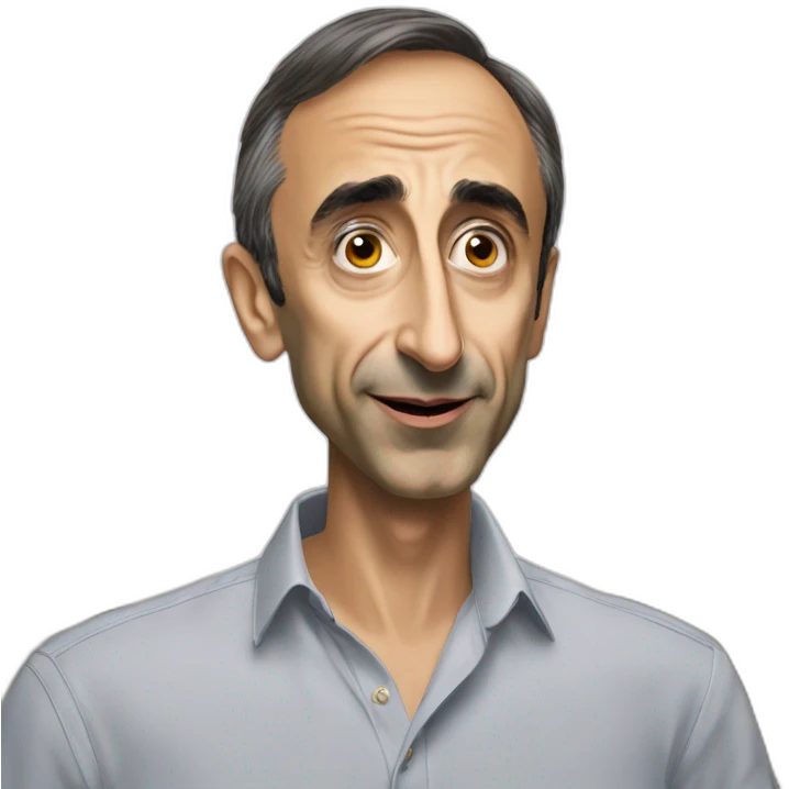 Éric zemmour saying "ohhhhh" emoji