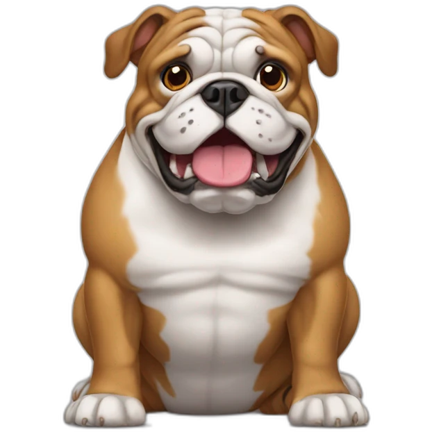 bulldog emoji