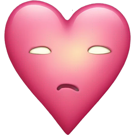 light pick heart  emoji