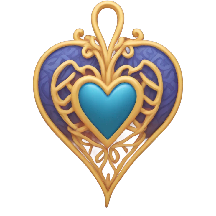 Corazon reto emoji