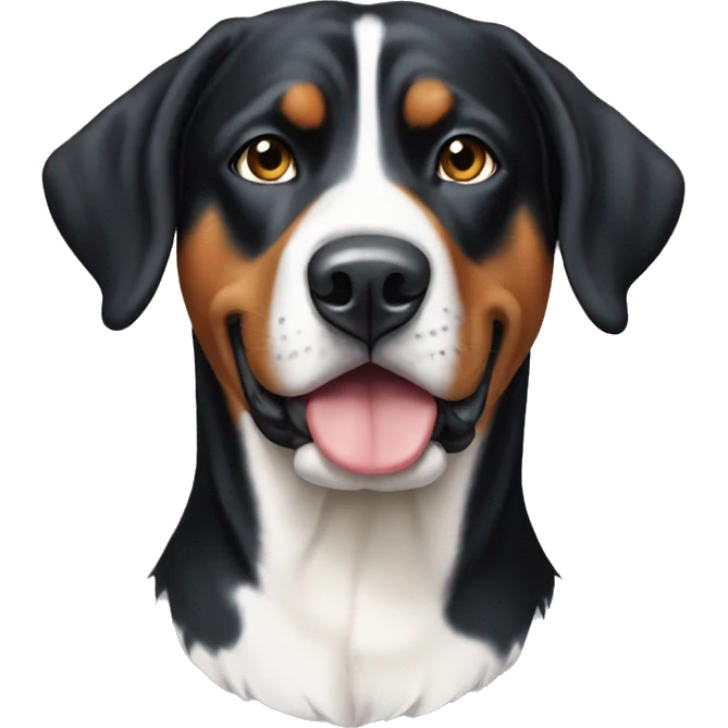 Greater Swiss mountain dog emoji