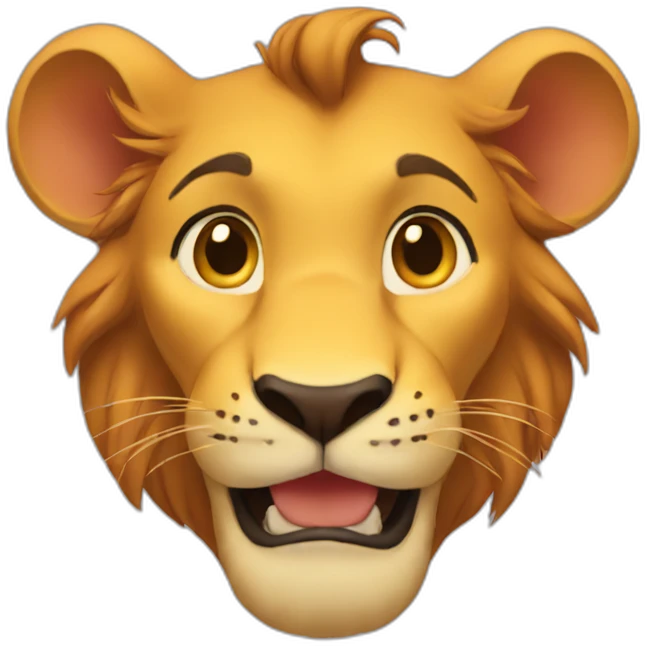 Simba emoji