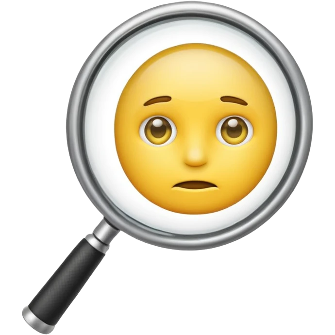 Make a thinking emoji along with look a microscope. emoji