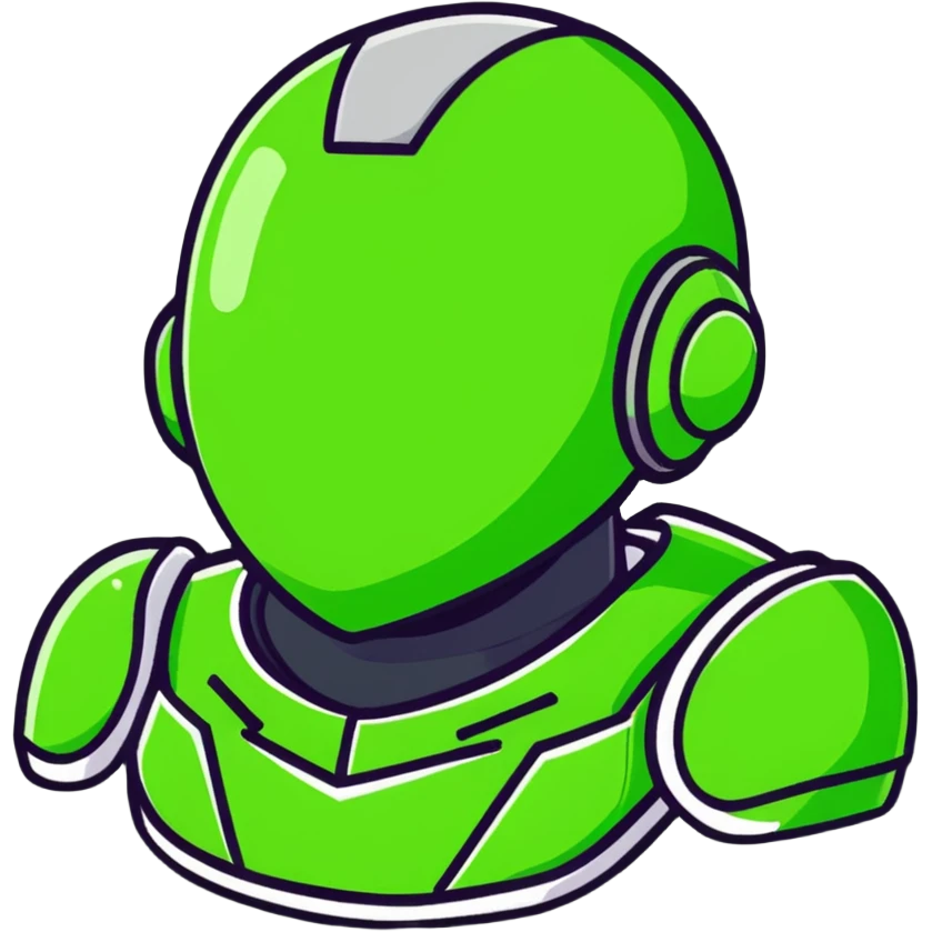 green shoulder pads emoji