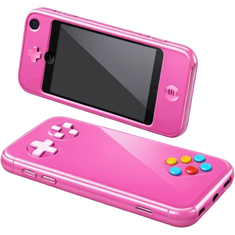 i need gaming classick iphone  pink pack literally for girls soft png 3d illustrations emoji