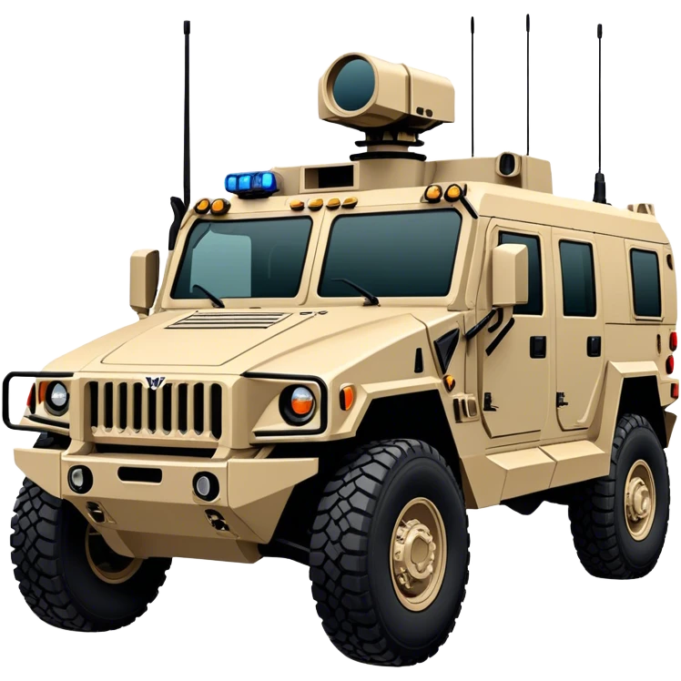 Joint Light Tactical Vehicle (JLTV) - Oshkosh (sand colour) emoji