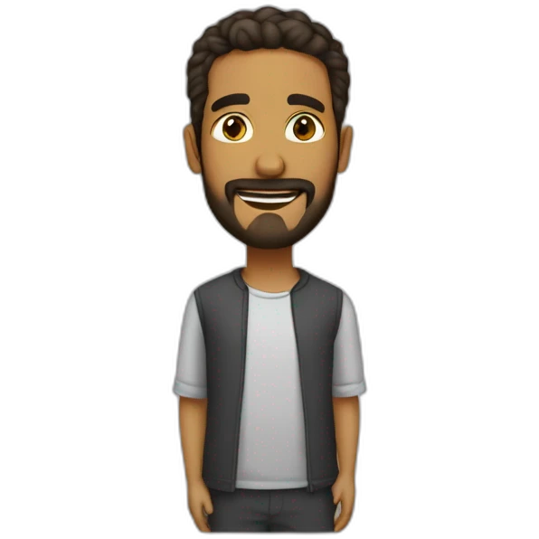 شخص عمره ١٣سنة لون البشرة سمراء  emoji
