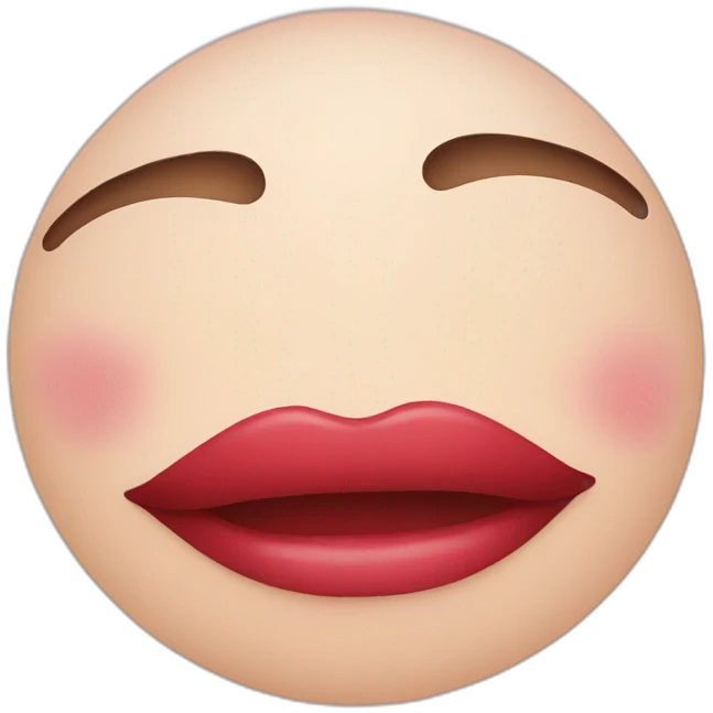Lips emoji