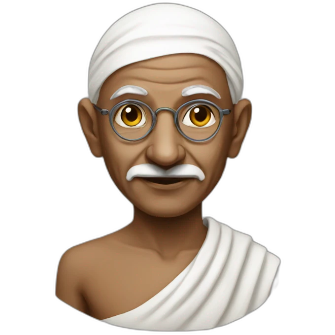 Gandhi emoji