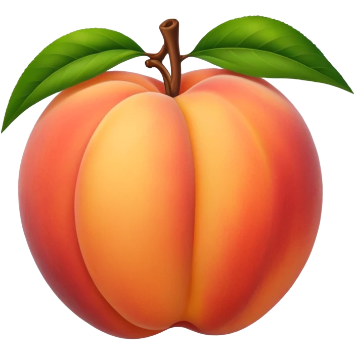 Lovely peaches emoji