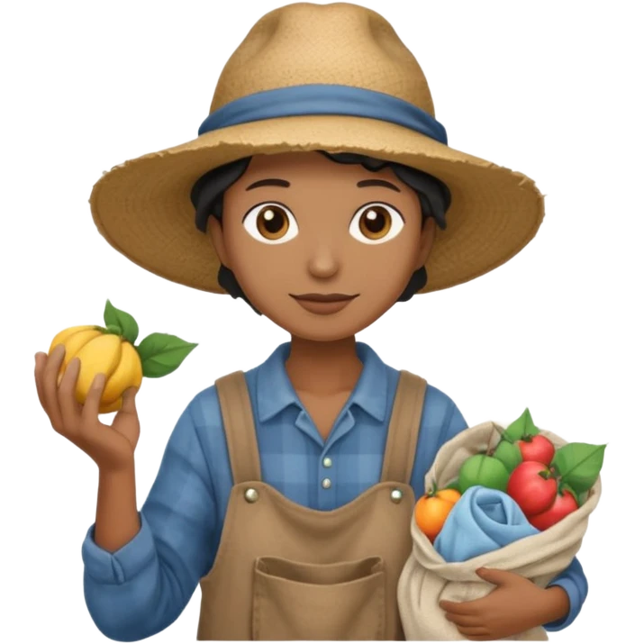 black cotton picker with wix emoji