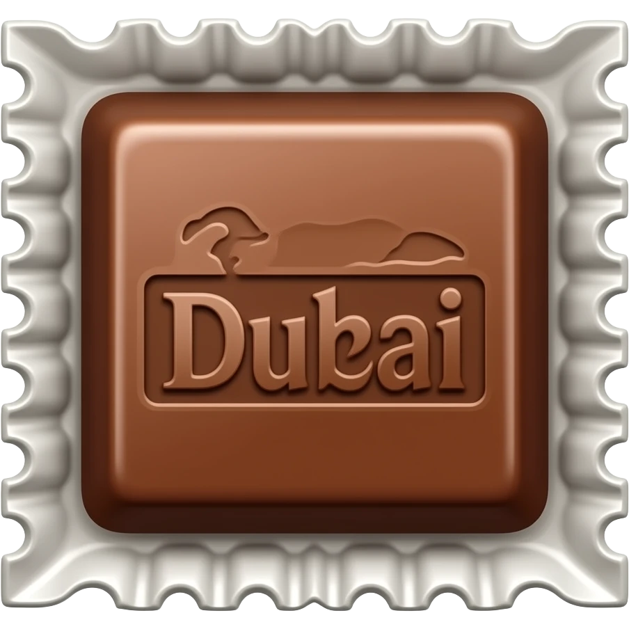 Dubai chocolate emoji