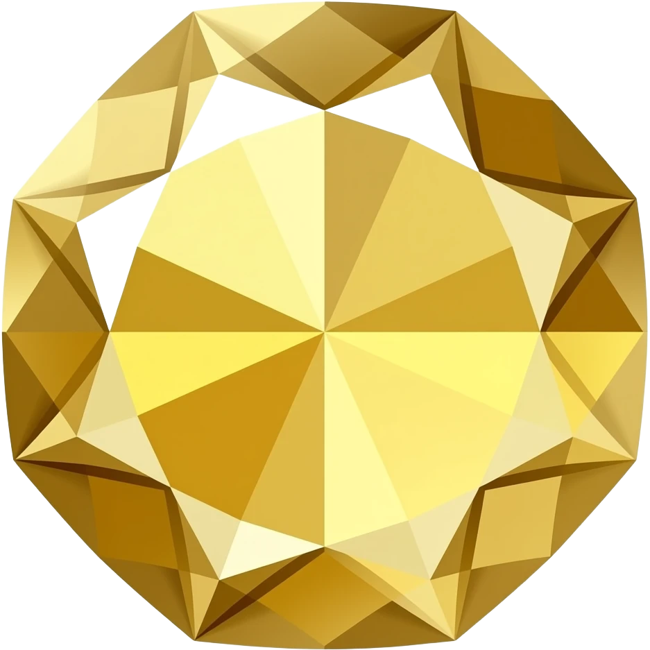 gold gem emoji