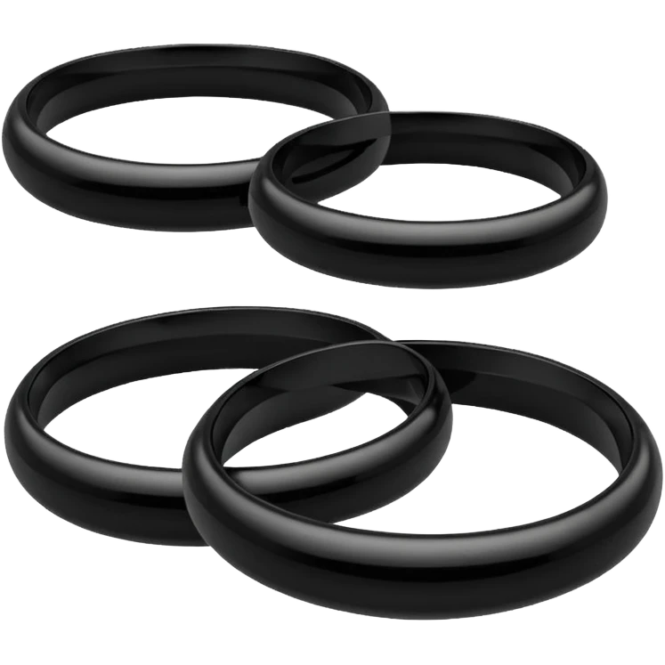 Black Bangles emoji