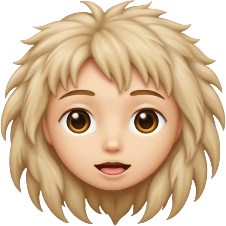 Hairy vagina emoji