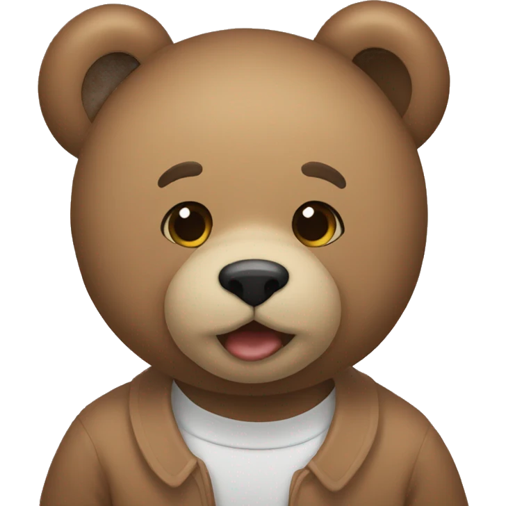 😘🐻 emoji