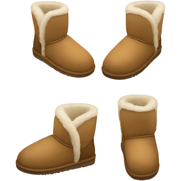 UGG slippers  emoji
