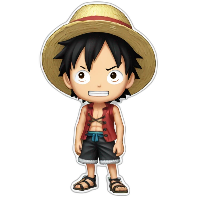 luffy nika gear 5 emoji