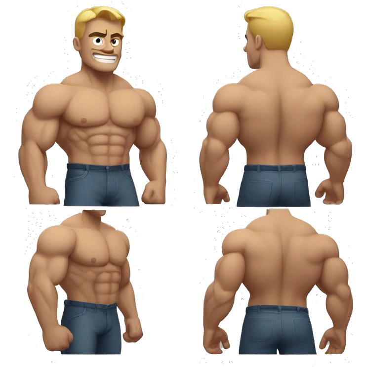 Muscle guy  emoji