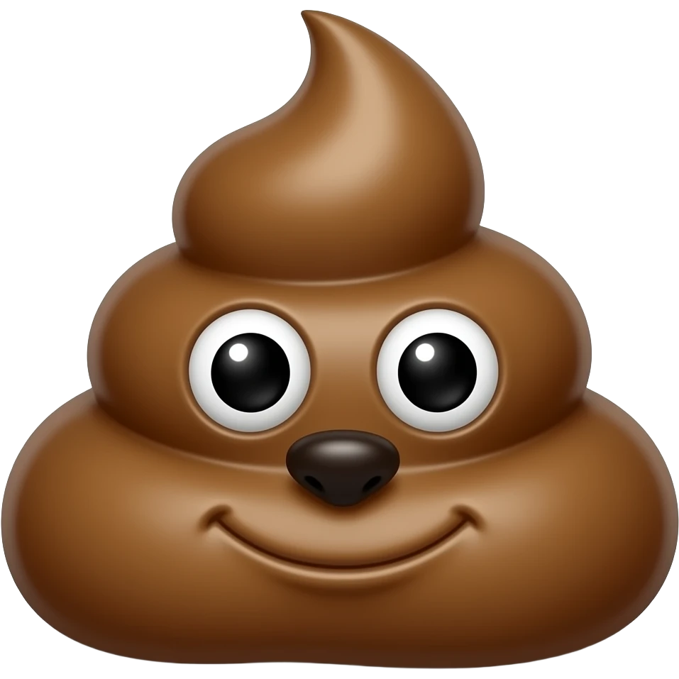 caca con cara realista caca realista emoji