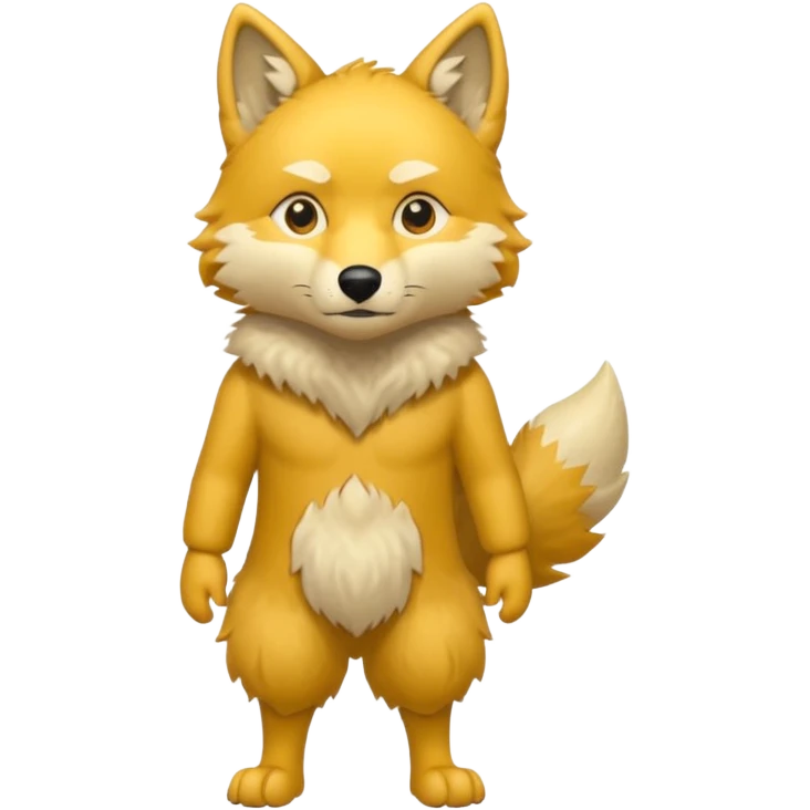 yellow wolf emoji