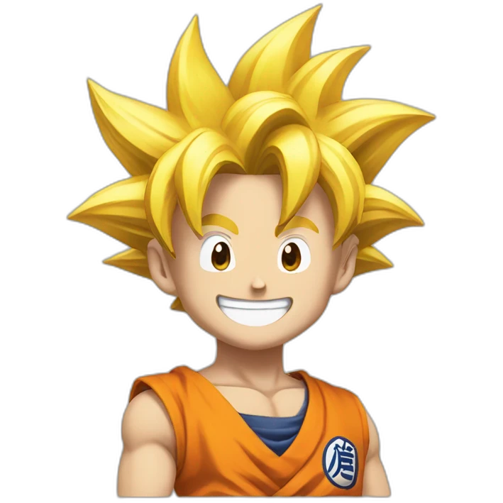 goku smiling emoji