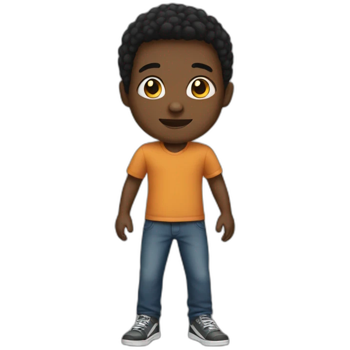 Black boy emoji