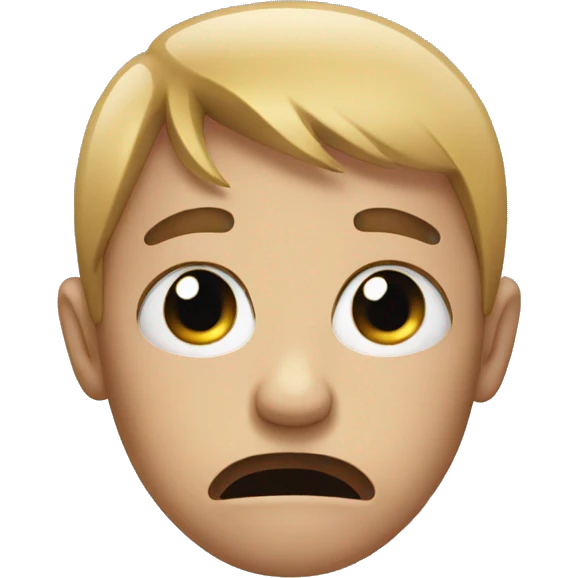 Sad crying  emoji