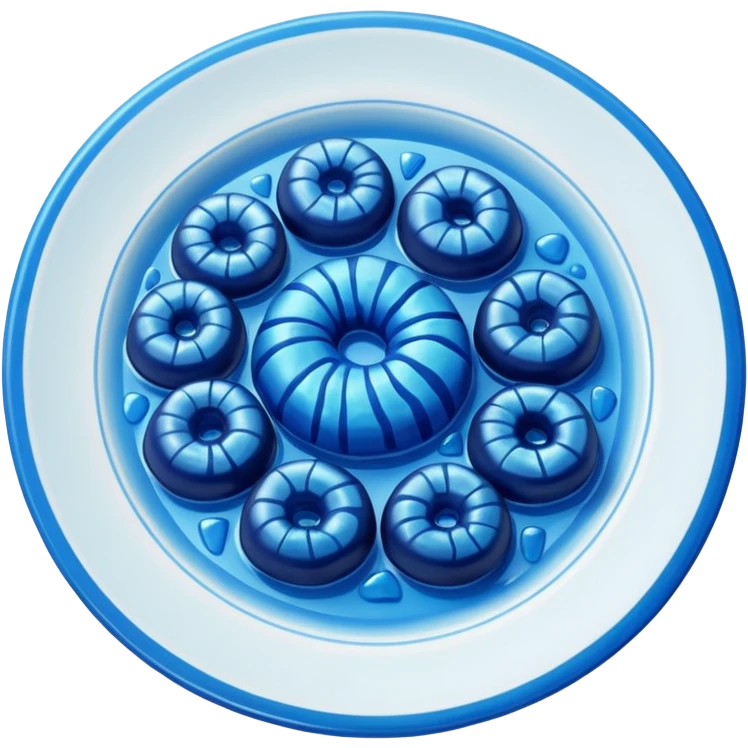blue food emoji