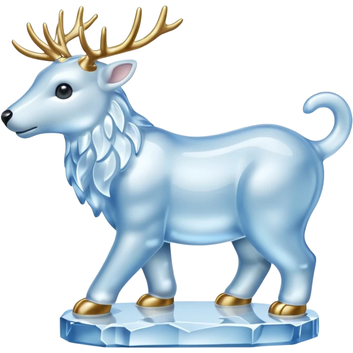 ice animal statue emoji