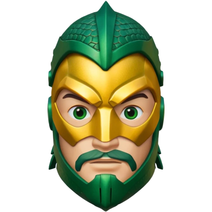 Aquamen head 3d emoji