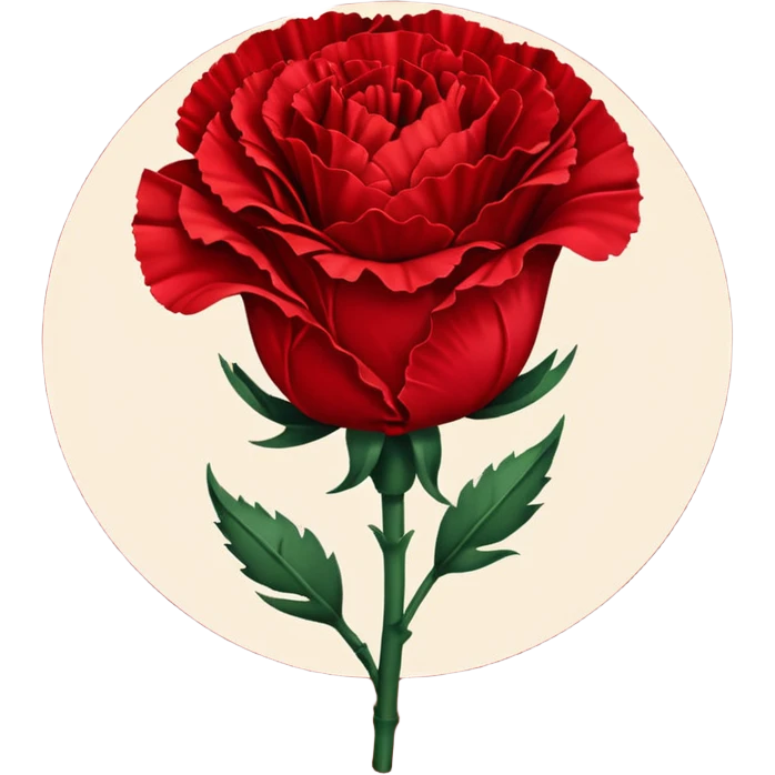 make the red carnation from hadestown'\ emoji