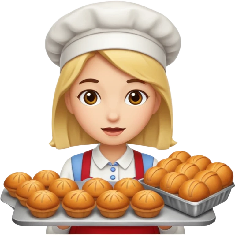 Bakery girl emoji