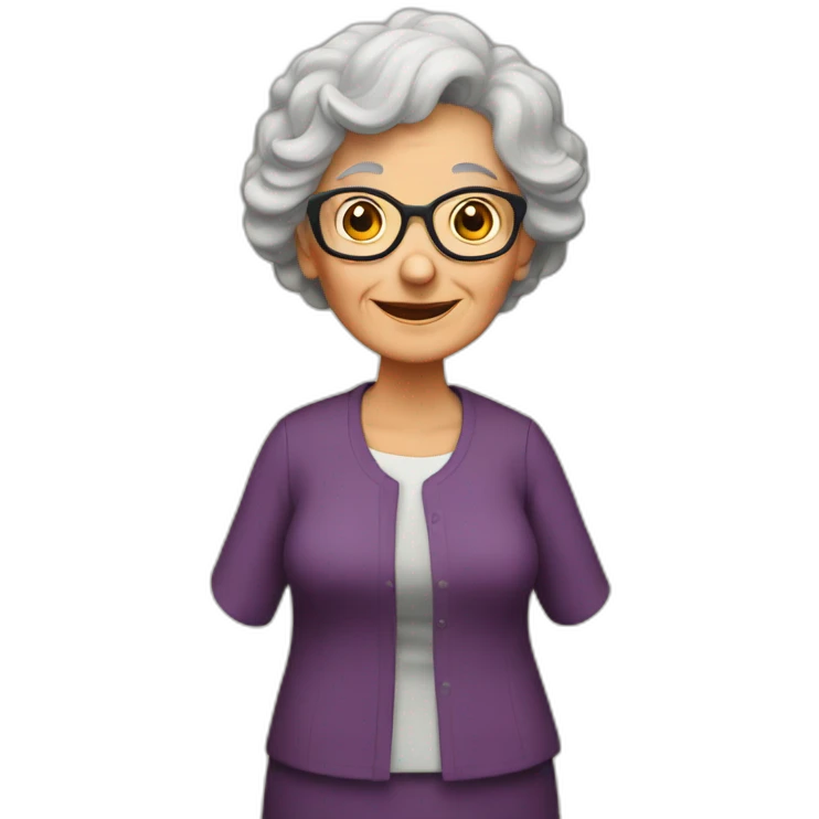 grandmother jewish emoji