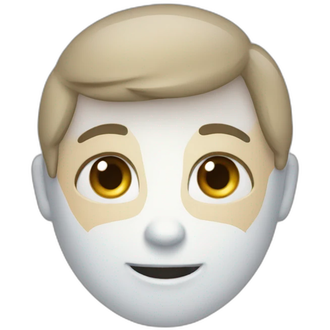 cartoon of the words "Hello" emoji