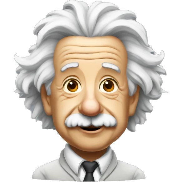 Albert Einstein  emoji