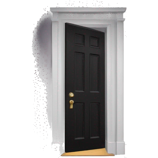 Black Door emoji