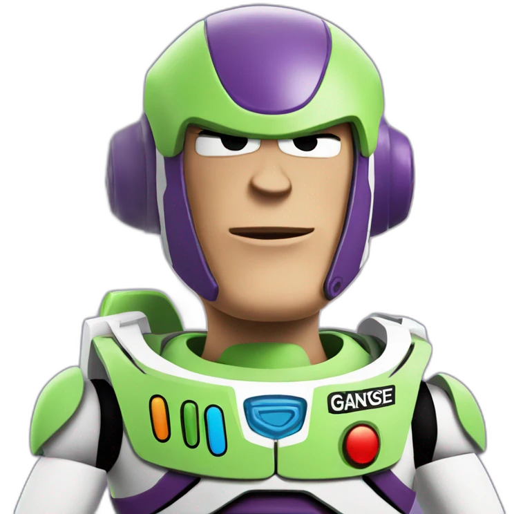 Buzz lightyear, gangster emoji
