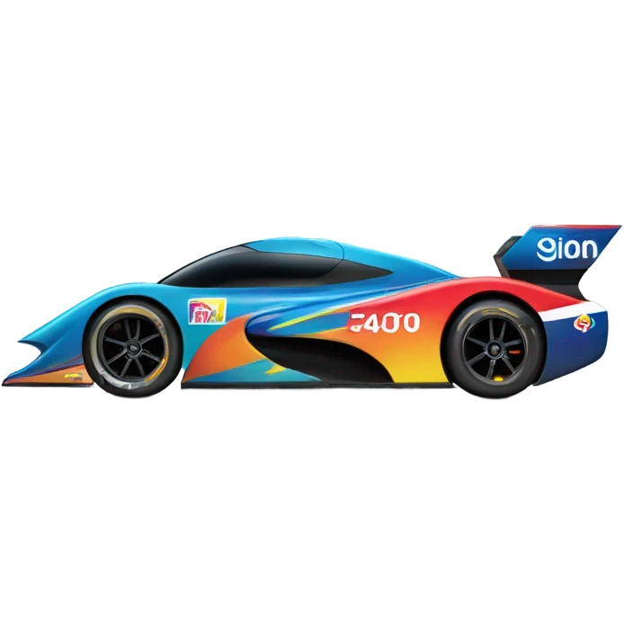racing car emoji