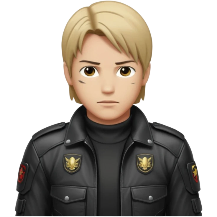 Resident evil leon Kennedy game 4 emoji