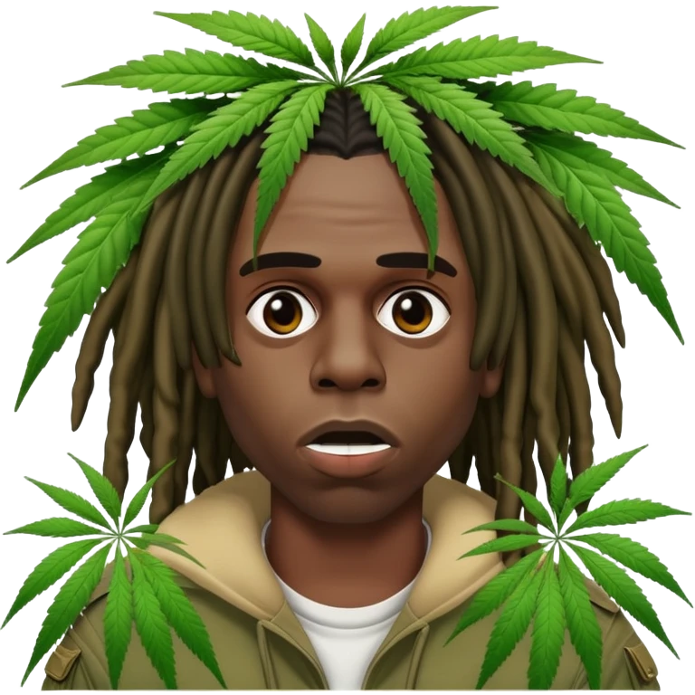 чиф киф в кустах канопли emoji